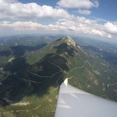 Flugwegposition um 12:53:52: Aufgenommen in der Nähe von Gemeinde Mitterbach am Erlaufsee, Österreich in 2239 Meter