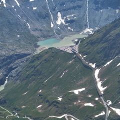 Flugwegposition um 12:47:52: Aufgenommen in der Nähe von Gemeinde Heiligenblut, 9844, Österreich in 3239 Meter