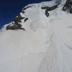 Flugwegposition um 13:54:27: Aufgenommen in der Nähe von Bezirk Entremont, Schweiz in 3331 Meter