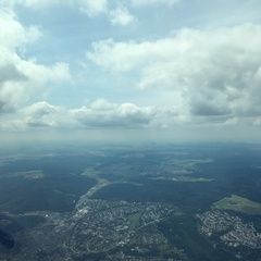 Verortung via Georeferenzierung der Kamera: Aufgenommen in der Nähe von Heidenheim, Deutschland in 1700 Meter