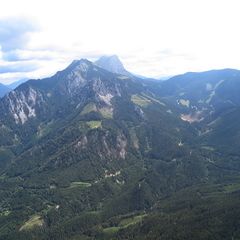 Flugwegposition um 09:37:08: Aufgenommen in der Nähe von Admont, Österreich in 1640 Meter