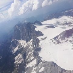 Flugwegposition um 13:58:06: Aufgenommen in der Nähe von Gemeinde Ramsau am Dachstein, 8972, Österreich in 3336 Meter