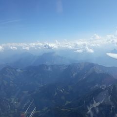 Flugwegposition um 11:19:42: Aufgenommen in der Nähe von Gemeinde Rosenau am Hengstpaß, Österreich in 3131 Meter