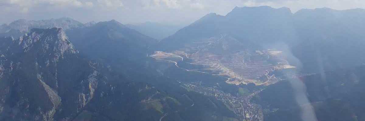 Flugwegposition um 12:17:13: Aufgenommen in der Nähe von Eisenerz, Österreich in 1893 Meter