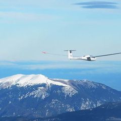 Flugwegposition um 12:47:40: Aufgenommen in der Nähe von Mürzsteg, Österreich in 2962 Meter