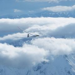 Flugwegposition um 14:09:42: Aufgenommen in der Nähe von Gemeinde Wildalpen, 8924, Österreich in 3446 Meter