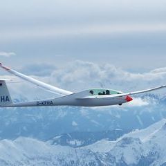 Flugwegposition um 14:12:10: Aufgenommen in der Nähe von Gemeinde Wildalpen, 8924, Österreich in 3347 Meter