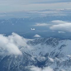 Flugwegposition um 14:12:54: Aufgenommen in der Nähe von Eisenerz, Österreich in 3306 Meter