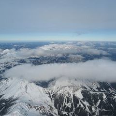 Flugwegposition um 14:32:03: Aufgenommen in der Nähe von Eisenerz, Österreich in 3643 Meter