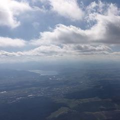 Flugwegposition um 12:57:24: Aufgenommen in der Nähe von Gemeinde Pitzenberg, 4690, Österreich in 1720 Meter