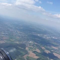 Flugwegposition um 12:53:46: Aufgenommen in der Nähe von Bayreuth, Deutschland in 1693 Meter