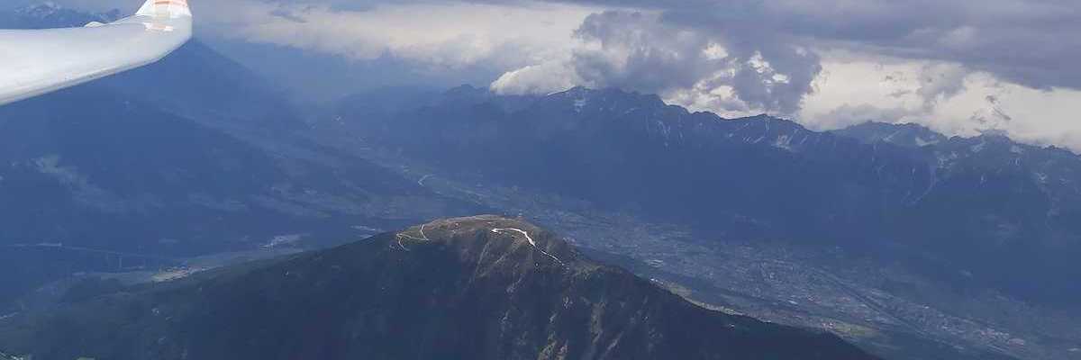 Flugwegposition um 13:53:23: Aufgenommen in der Nähe von Gemeinde Ellbögen, Österreich in 2954 Meter