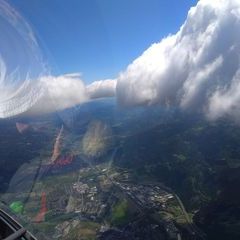 Flugwegposition um 09:07:48: Aufgenommen in der Nähe von Kapfenberg, Österreich in 2542 Meter