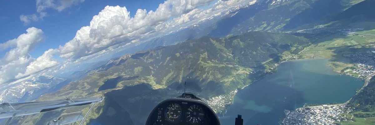 Verortung via Georeferenzierung der Kamera: Aufgenommen in der Nähe von Gemeinde Zell am See, 5700 Zell am See, Österreich in 2500 Meter
