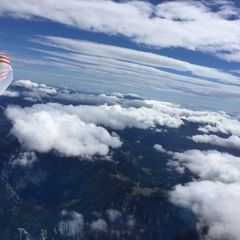 Flugwegposition um 08:47:59: Aufgenommen in der Nähe von Gußwerk, Österreich in 2889 Meter