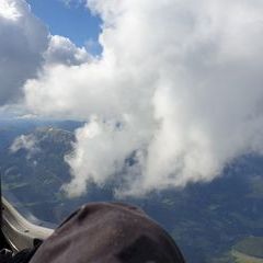 Flugwegposition um 14:44:08: Aufgenommen in der Nähe von Kapellen, Österreich in 2380 Meter