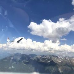 Verortung via Georeferenzierung der Kamera: Aufgenommen in der Nähe von Gemeinde Roppen, Österreich in 3300 Meter