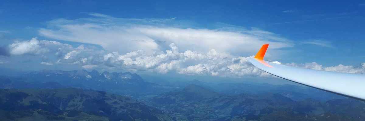Flugwegposition um 11:31:14: Aufgenommen in der Nähe von Mittersill, Österreich in 2808 Meter