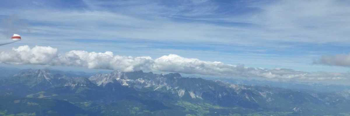 Flugwegposition um 12:51:08: Aufgenommen in der Nähe von Schladming, Österreich in 3162 Meter