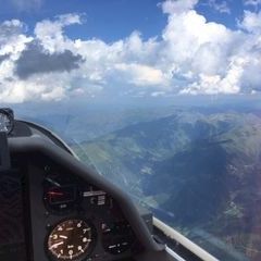 Flugwegposition um 13:57:55: Aufgenommen in der Nähe von St. Nikolai im Sölktal, 8961, Österreich in 3184 Meter