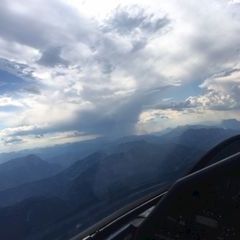 Flugwegposition um 15:33:35: Aufgenommen in der Nähe von Tragöß-Sankt Katharein, Österreich in 2545 Meter
