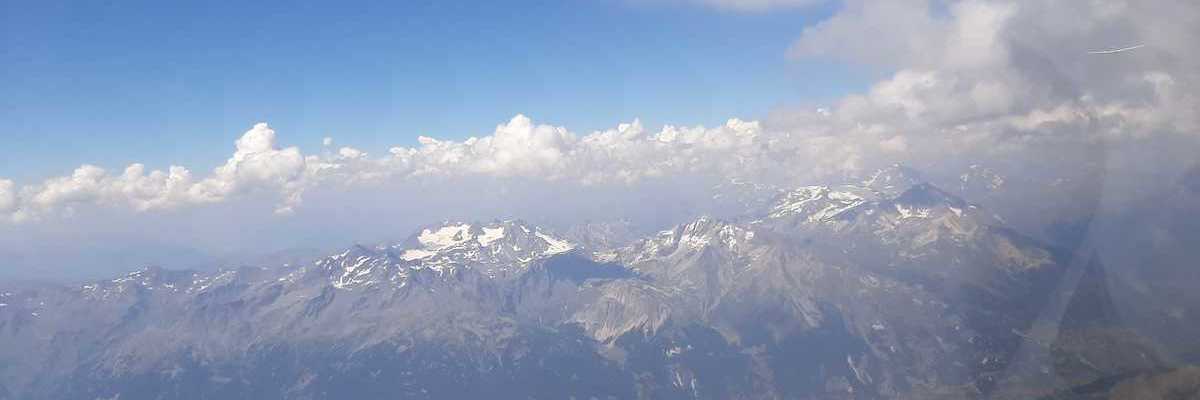 Flugwegposition um 13:42:35: Aufgenommen in der Nähe von Savoyen, Frankreich in 4336 Meter