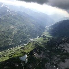 Verortung via Georeferenzierung der Kamera: Aufgenommen in der Nähe von Gemeinde Klösterle, Österreich in 3100 Meter