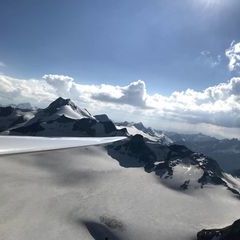 Verortung via Georeferenzierung der Kamera: Aufgenommen in der Nähe von Gemeinde St. Leonhard im Pitztal, 6481, Österreich in 3600 Meter