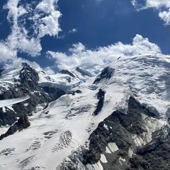 Flugwegposition um 12:45:48: Aufgenommen in der Nähe von Département Haute-Savoie, Frankreich in 2981 Meter