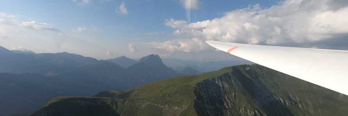 Flugwegposition um 16:24:35: Aufgenommen in der Nähe von Gaishorn am See, Österreich in 1651 Meter