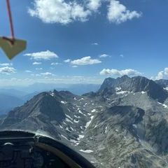 Flugwegposition um 13:23:09: Aufgenommen in der Nähe von Gemeinde Ramsau am Dachstein, 8972, Österreich in 2579 Meter