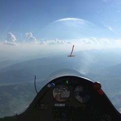 Verortung via Georeferenzierung der Kamera: Aufgenommen in der Nähe von Hafning bei Trofaiach, Österreich in 2700 Meter