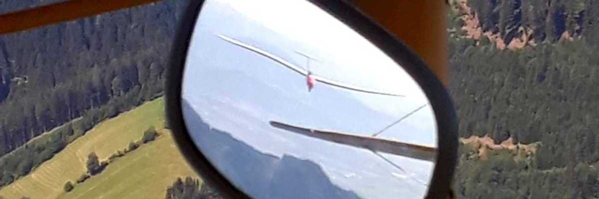 Flugwegposition um 15:32:56: Aufgenommen in der Nähe von Hafning bei Trofaiach, Österreich in 2508 Meter