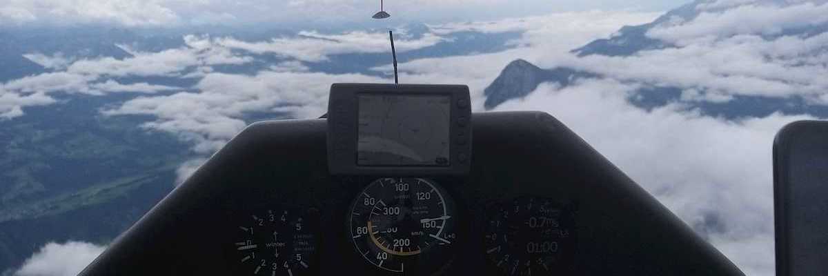 Flugwegposition um 12:30:34: Aufgenommen in der Nähe von Mitterberg-Sankt Martin, Österreich in 2544 Meter