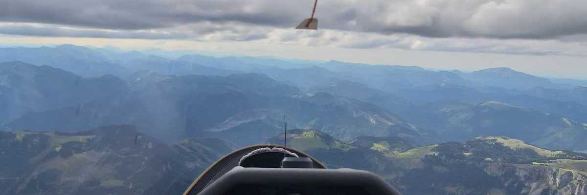 Flugwegposition um 13:54:11: Aufgenommen in der Nähe von Gemeinde Neuberg an der Mürz, 8692, Österreich in 2237 Meter