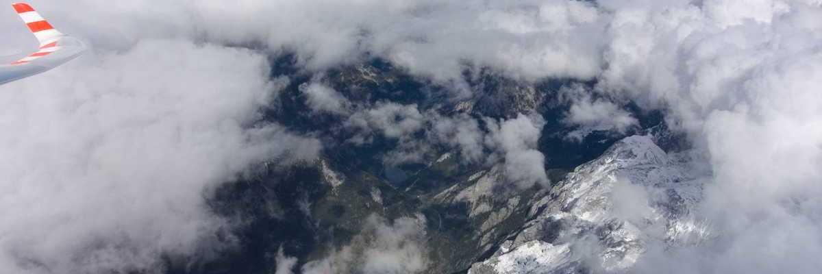 Flugwegposition um 12:01:01: Aufgenommen in der Nähe von Gußwerk, Österreich in 2923 Meter
