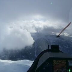 Flugwegposition um 10:16:41: Aufgenommen in der Nähe von Gemeinde Pfons, Österreich in 3022 Meter