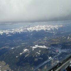 Flugwegposition um 14:10:29: Aufgenommen in der Nähe von Gemeinde Untertauern, Österreich in 3230 Meter
