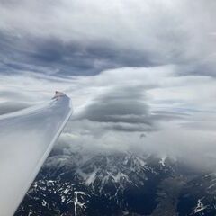 Verortung via Georeferenzierung der Kamera: Aufgenommen in der Nähe von Innsbruck, Österreich in 4700 Meter