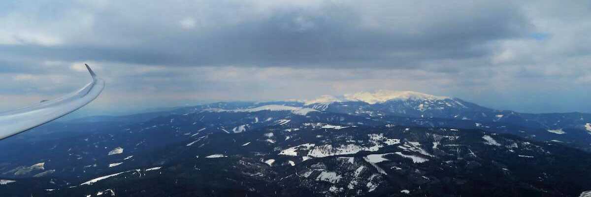 Flugwegposition um 09:40:59: Aufgenommen in der Nähe von Pack, Österreich in 2200 Meter