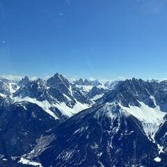 Flugwegposition um 13:40:42: Aufgenommen in der Nähe von 39038 Innichen, Südtirol, Italien in 2697 Meter