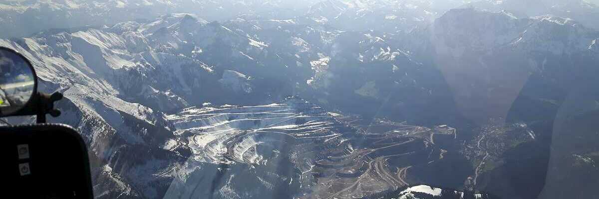 Flugwegposition um 14:52:36: Aufgenommen in der Nähe von Gemeinde Vordernberg, 8794, Österreich in 2488 Meter