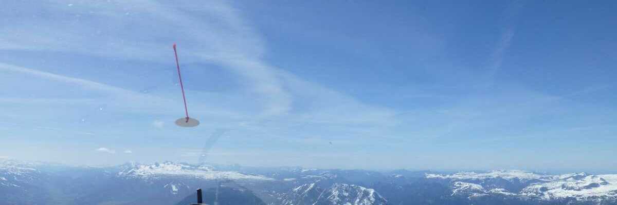 Flugwegposition um 12:45:39: Aufgenommen in der Nähe von Gemeinde Wald am Schoberpaß, 8781, Österreich in 2484 Meter