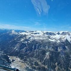 Flugwegposition um 13:06:48: Aufgenommen in der Nähe von Stainach-Pürgg, Österreich in 2201 Meter