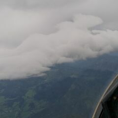 Flugwegposition um 09:44:14: Aufgenommen in der Nähe von Gemeinde Puchberg am Schneeberg, Österreich in 2180 Meter