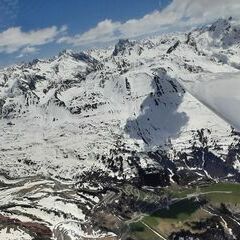 Flugwegposition um 13:13:27: Aufgenommen in der Nähe von Gemeinde Lech, Lech, Österreich in 2709 Meter