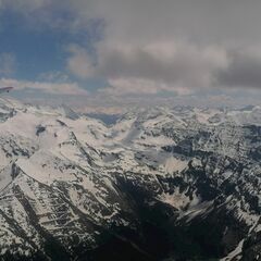 Flugwegposition um 12:20:48: Aufgenommen in der Nähe von Mittersill, Österreich in 2990 Meter