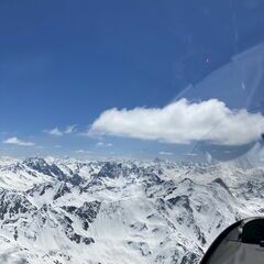 Verortung via Georeferenzierung der Kamera: Aufgenommen in der Nähe von Gemeinde Klösterle, Österreich in 3200 Meter
