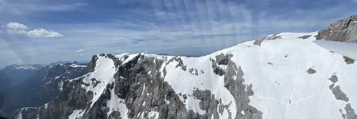 Flugwegposition um 13:21:48: Aufgenommen in der Nähe von Gemeinde Dienten am Hochkönig, Dienten am Hochkönig, Österreich in 2663 Meter
