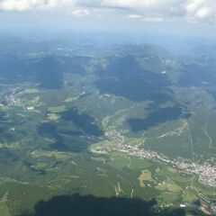Flugwegposition um 13:04:47: Aufgenommen in der Nähe von Gußwerk, Österreich in 2791 Meter
